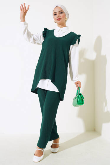 Bürümcük Üçlü Takım Zümrüt - İKİLİ TAKIM