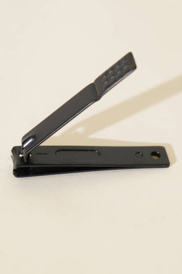 Büyük Boy Tırnak Makası Siyah - Makyaj Aksesuarları