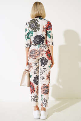 Ceket Pantolon Takım Bej Latte - Kadın Giyim Modelleri