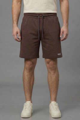 Cep Fermuarlı Erkek Şort Kahve - DYNAMO