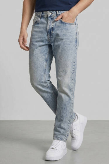 Cepli Baggy Erkek Kot Pantolon Kahve Tint - Erkek Pantolon