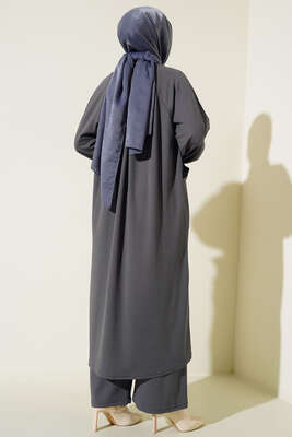 Cepli Burgu İkili Takım Füme - İKİLİ TAKIM