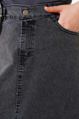 Cepli Kot Etek Füme - Uzun Etek