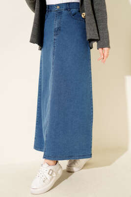 Cepli Kot Etek Mavi - MUSTİ