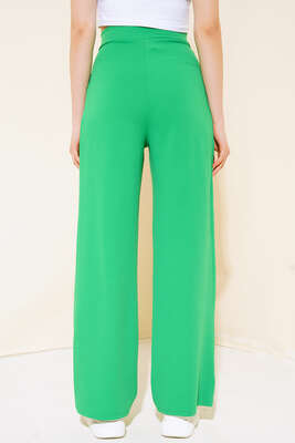 Cepli Pileli Salaş Pantolon Benetton - Kadın Giyim Modelleri