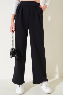 Cepli Pileli Salaş Pantolon Parlement - Kadın Giyim Modelleri