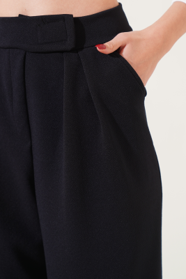 Cepli Pileli Salaş Pantolon Parlement - Kadın Giyim Modelleri