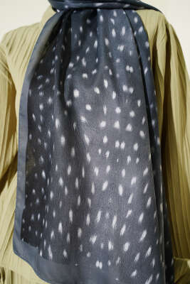 Ceylan Gözü Soft Şal Füme - Başörtüsü