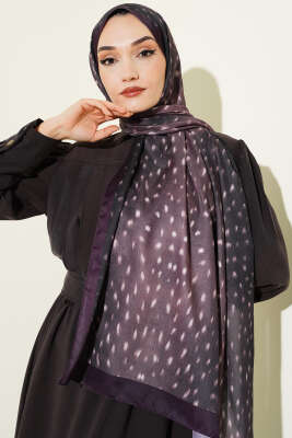 Ceylan Gözü Soft Şal Koyu Mor - Başörtüsü