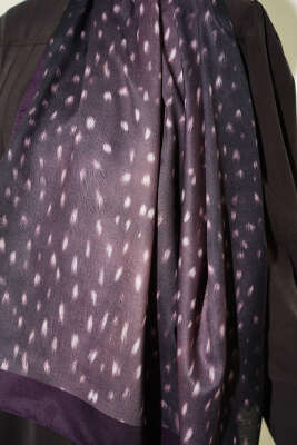 Ceylan Gözü Soft Şal Koyu Mor - Başörtüsü