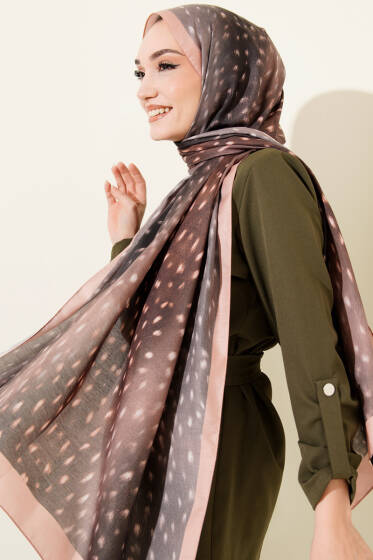 Ceylan Gözü Soft Şal Latte - Başörtüsü