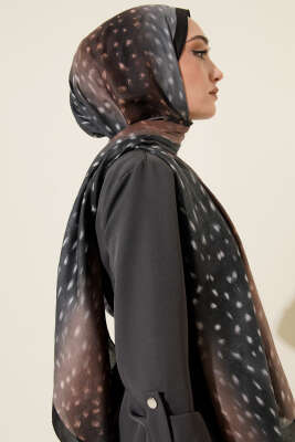 Ceylan Gözü Soft Şal Siyah - Başörtüsü