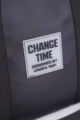 Change Time Armalı Siyah Shopper Çanta - Thumbnail