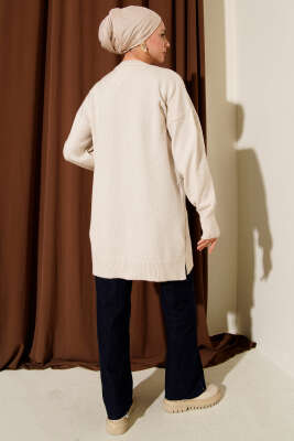 Çiçek Detaylı Yumoş Triko Tunik Taş - 300-500 TL Ürünler