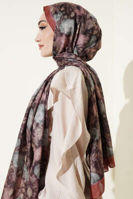 Çiçek Esintisi Soft Şal Taba - Yılın Fırsatı