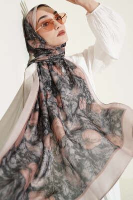 Çiçek Esintisi Soft Şal Taş 