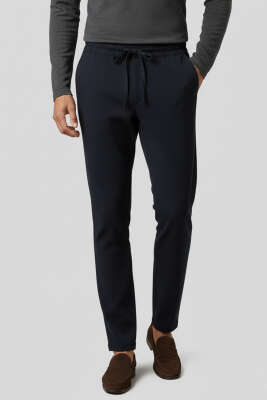 Çift Cep Erkek Kumaş Pantolon Lacivert - BY MAMİ