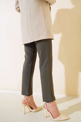 Çift Cepli Pantolon Mint - Kumaş Pantolon