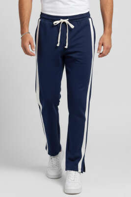 Çift Yan Şeritli Erkek Eşofman Alt Parlement 