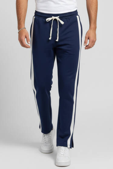 Çift Yan Şeritli Erkek Eşofman Alt Parlement - Erkek Eşofman Alt