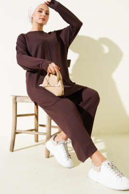 Çıma Detaylı Loyşa İkili Takım Kahve - TEGOE