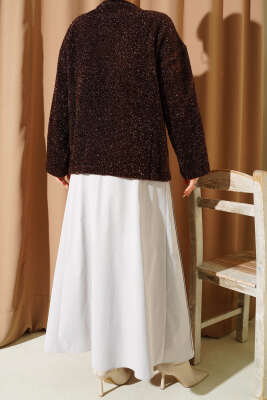 Çıma Şeritli Kemerli Etek Taş - Etek