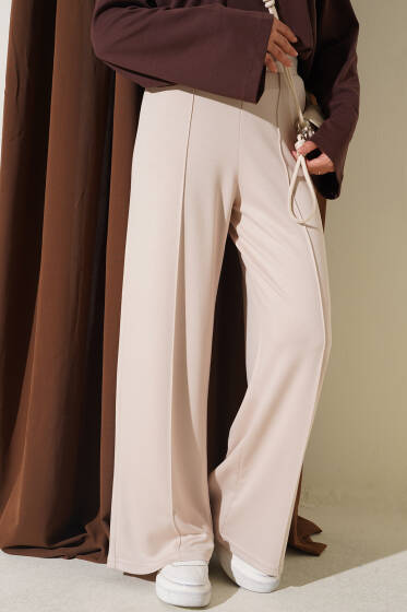 Çımalı Loyşa Pantolon Bej - Pantolon