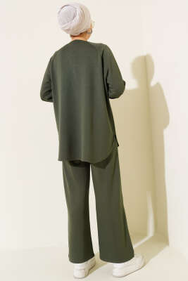 Çımalı Oval Loyşa İkili Takım Haki - İkili Takım