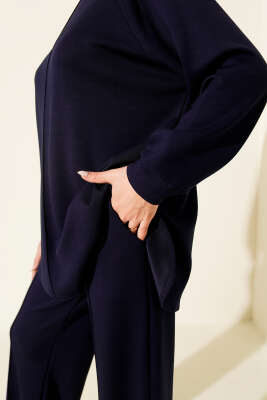 Çımalı Oval Loyşa İkili Takım Lacivert - İkili Takım