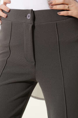 Çımalı Palazzo Pantolon Füme - Pantolon