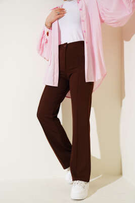 Çımalı Palazzo Pantolon Kahve - 100-300 TL Ürünler
