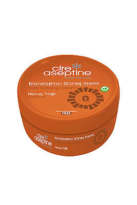 Cire Aseptine Bronzlaştırıcı Güneş Kremi 100 ml Havuç Yağı - ERSAN KOZMETİK