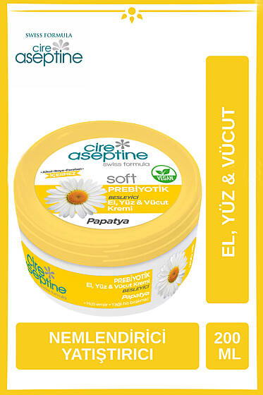 Cire Aseptine Papatya El Ve Vücut Kremi 200 ml - El Kremi