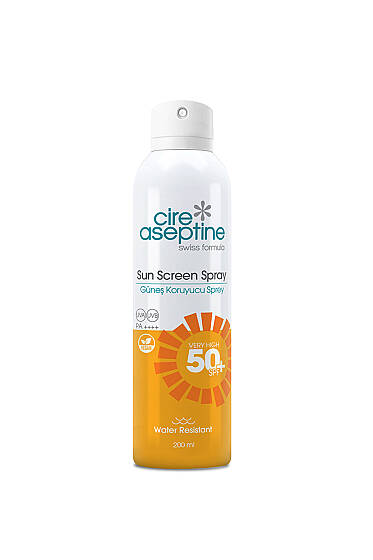 Cire Aseptine Vücut Güneş Kremi Sprey SPF50+ 200 ml - Güneş Kremi