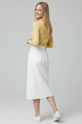 Çıtçıt Detaylı Bluz Sarı - Yılın Fırsatı