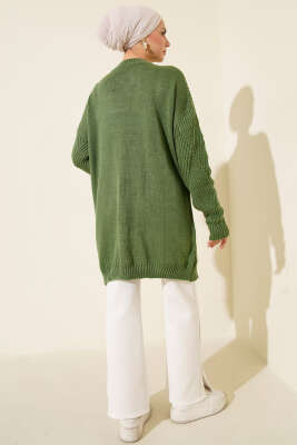 Çizgi Baklava Desen Triko Tunik Nefti - Günün Seçilenleri