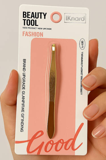 Çizgi Desenli Cımbız Gold - Kişisel Bakım Ürünleri