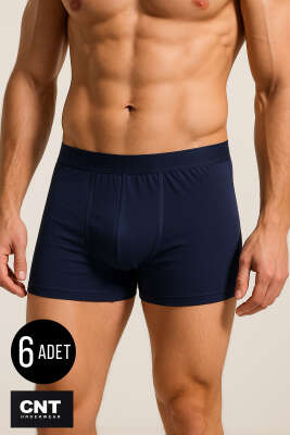 CNT 6'lı Erkek Boxer Lacivert 