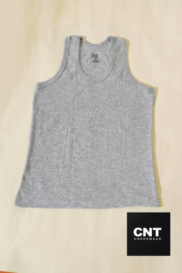 CNT Erkek Çocuk Ribanalı Sporcu Atlet Melanj Gri - Erkek Çocuk İç Giyim