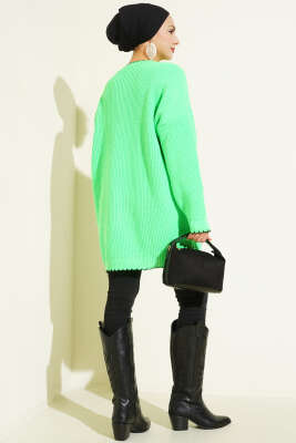 Çoban Dikiş Detaylı Triko Tunik Benetton - Tunik