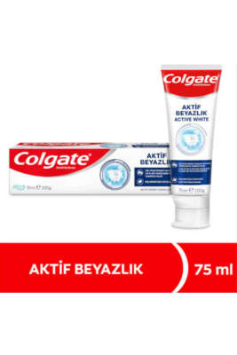 Colgate Diş Macunu Aktif Beyazlık 75 ml 