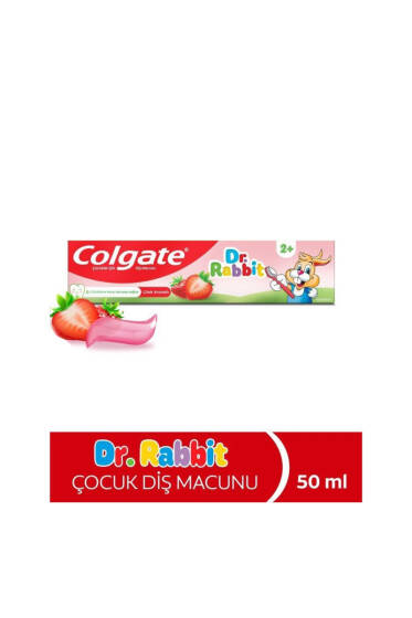 Colgate Dr. Rabbit Strawberry 50ml Çocuk Diş Macunu - Diş Macunu