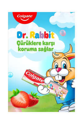 Colgate Dr. Rabbit Strawberry 50ml Çocuk Diş Macunu - Diş Macunu