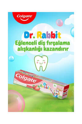 Colgate Dr. Rabbit Strawberry 50ml Çocuk Diş Macunu - Diş Macunu