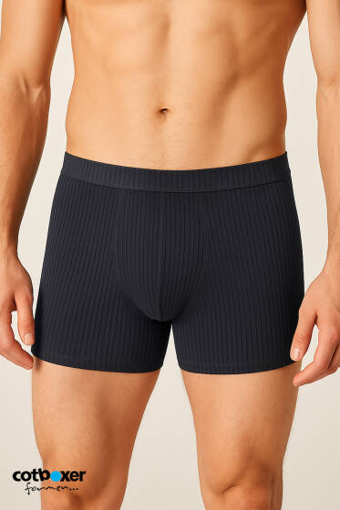 Cotboxer Fitilli Erkek Boxer Füme - Erkek Boxer