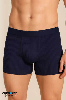 Cotboxer Fitilli Erkek Boxer Lacivert 