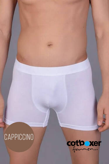 Cotboxer Modal Erkek Boxer Cappuccino - Erkek Boxer