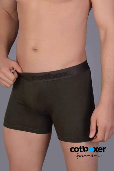 Cotboxer Modal Erkek Boxer Haki - Erkek Boxer