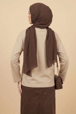 D Logolu Kalp Armalı Tunik Bej - Tunik