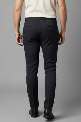 Dar Paça Cepli Erkek Kumaş Pantolon Siyah - Erkek Pantolon